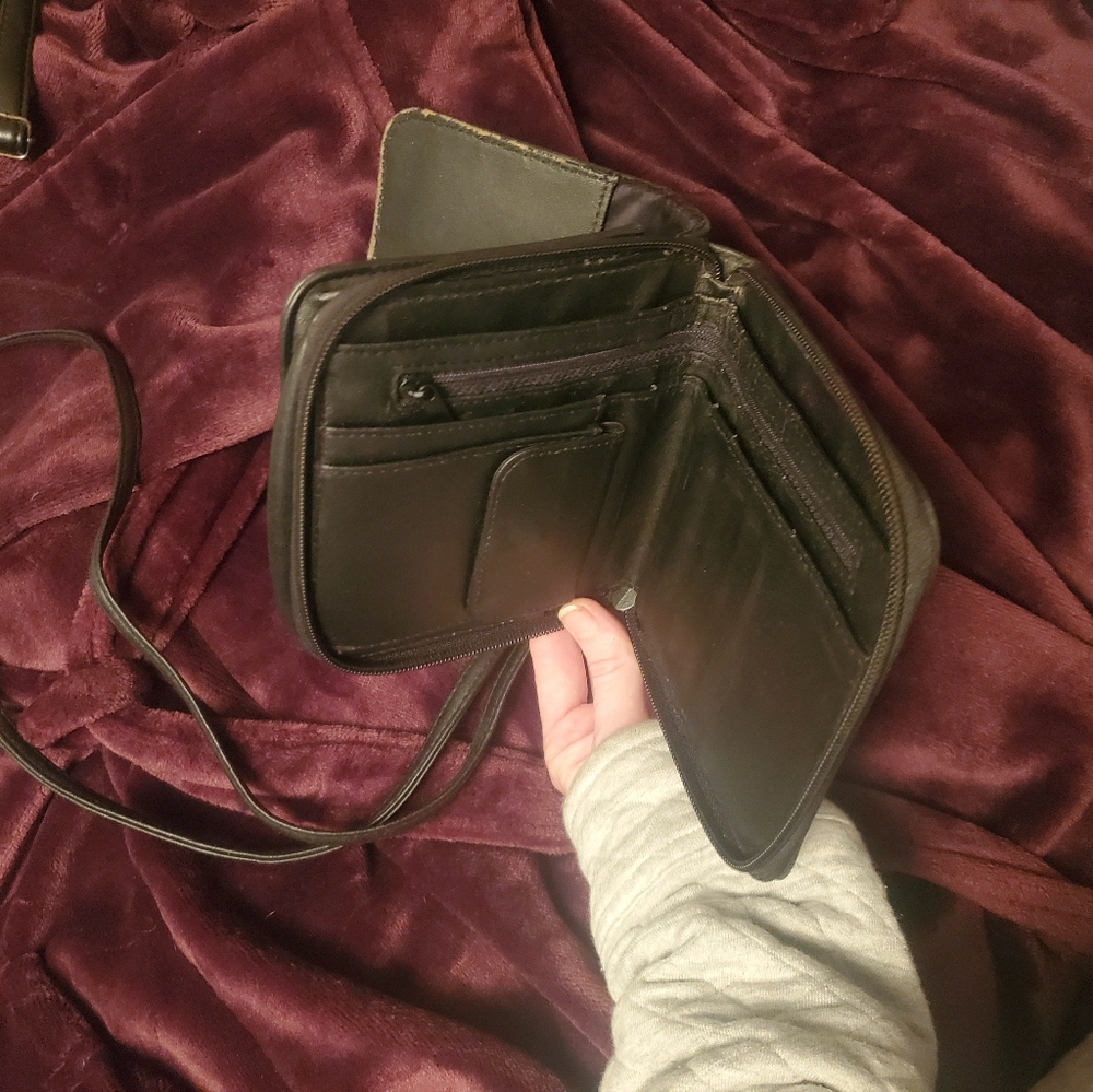 Leather purse